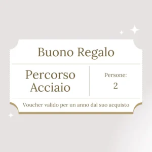 buono regalo percorso acciaio 2 persone