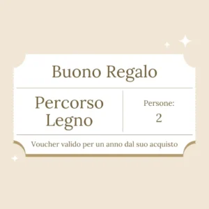 buono regalo percorso legno 2 persone